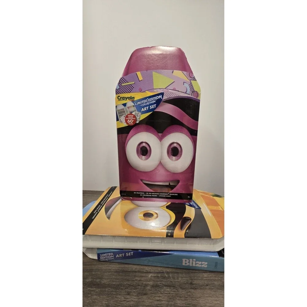 Crayola Crayons Limited Edition Collection Art Set of 3 Angie, Dan D, Mully